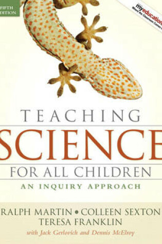 Cover of Teaching Science for All Children with MyEducationLab