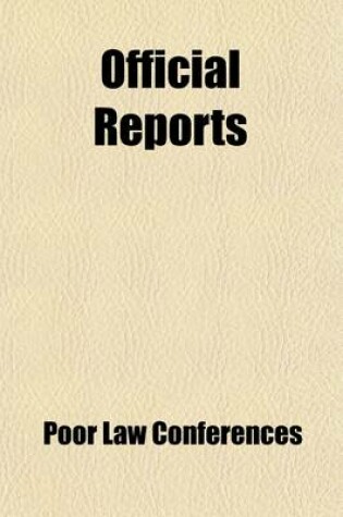 Cover of Official Reports