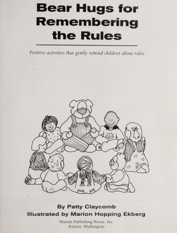 Book cover for Bear Hugs - Remembering the Rules