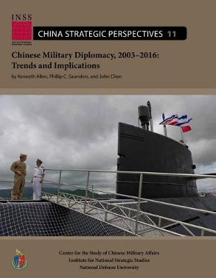 Book cover for Chinese Military Diplomacy, 2003-2016