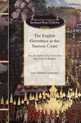 Book cover for English Governess at the Siamese Court