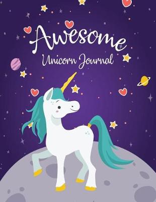 Book cover for Awesome Unicorn Journal