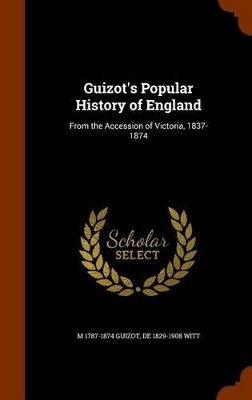 Book cover for Guizot's Popular History of England