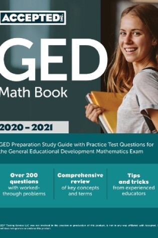 Cover of GED Math Book 2020-2021