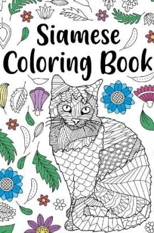 Cover of Siamese Cat Coloring Book