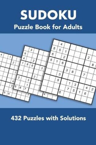 Cover of Sudoku Puzzle Book for Adults