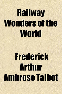 Book cover for Railway Wonders of the World