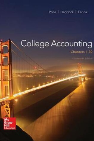 Cover of College Accounting ( Chapters 1-30) with Connect+