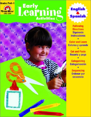 Book cover for Early Learning Activities, English / Spanish