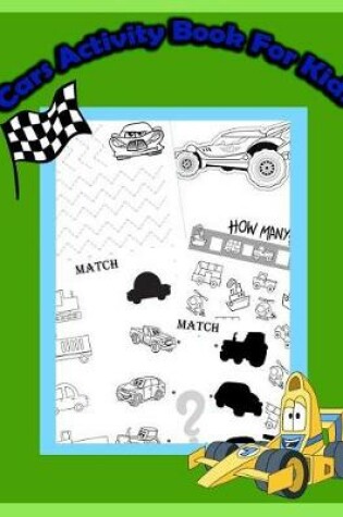 Cover of Cars Activity Book for Kids