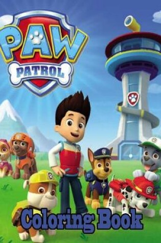 Cover of Paw Patrol Coloring Book