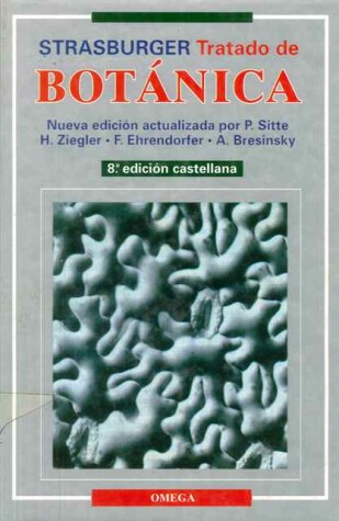 Book cover for Tratado de Botanica - Strasburger 8b