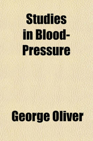 Cover of Studies in Blood-Pressure