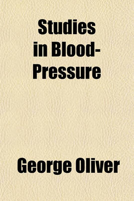 Book cover for Studies in Blood-Pressure