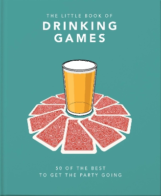 Book cover for The Little Book of Drinking Games