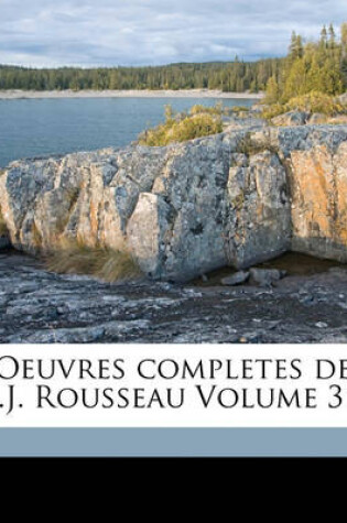 Cover of Oeuvres completes de J.J. Rousseau Volume 31