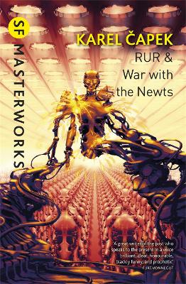 Book cover for RUR & War with the Newts