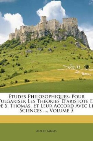 Cover of Etudes Philosophiques