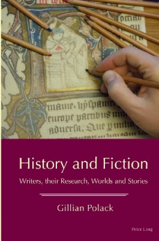 Cover of History and Fiction