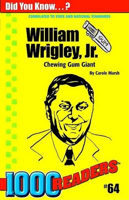 Book cover for William Wrigley, JR