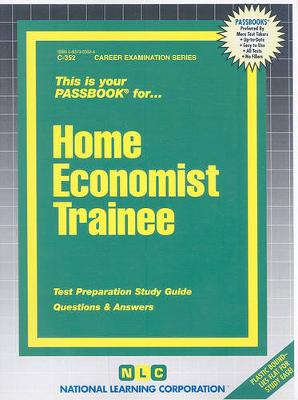 Book cover for Home Economist Trainee