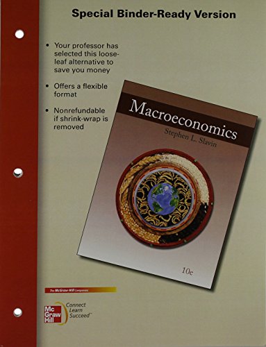 Book cover for Loose Leaf Macroeconomics with Connect Plus