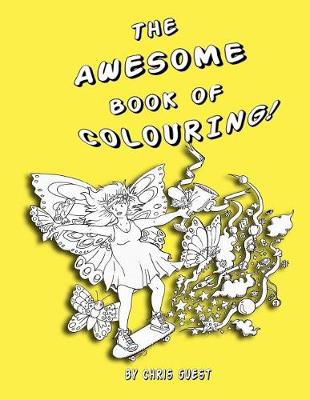 Book cover for The Awesome Book of Colouring!