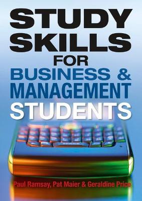 Book cover for Study Skills for Business and Management Students