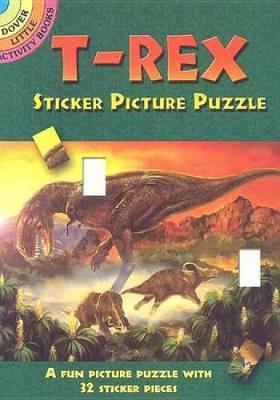 Book cover for T-Rex Sticker Picture Puzzle