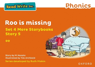 Book cover for Read Write Inc Phonics: Orange Set 4 More Storybook 5 Roo is missing