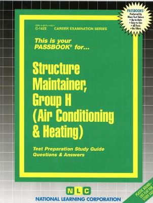 Book cover for Structure Maintainer, Group H (Air Conditioning & Heating)