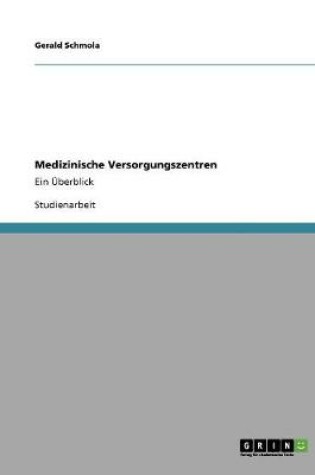 Cover of Medizinische Versorgungszentren