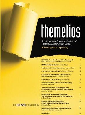 Book cover for Themelios, Volume 44, Issue 1