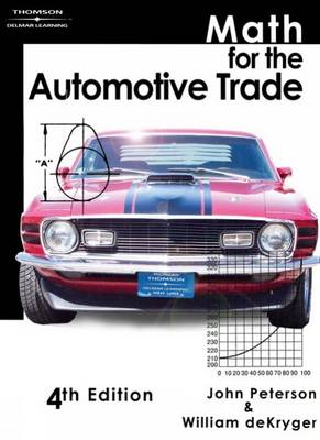 Book cover for Math for the Automotive Trade