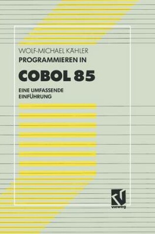 Cover of Programmieren in COBOL 85