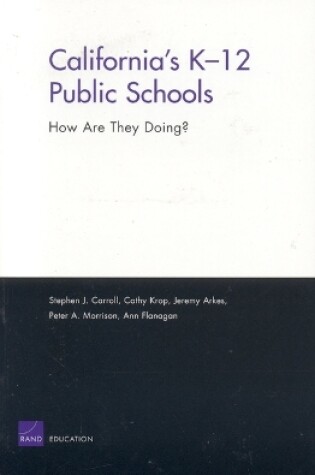 Cover of California's K-12 Public Schools