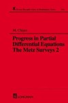 Book cover for Progress in Partial Differential Equations The Metz Surveys 2