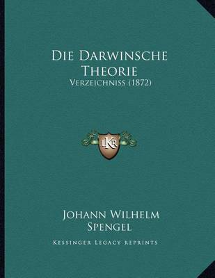 Book cover for Die Darwinsche Theorie