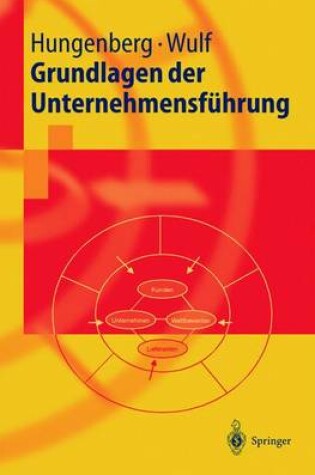 Cover of Grundlagen Der Unternehmensf]hrung