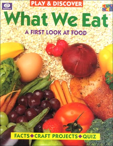 Book cover for What We Eat (Play & Discover)