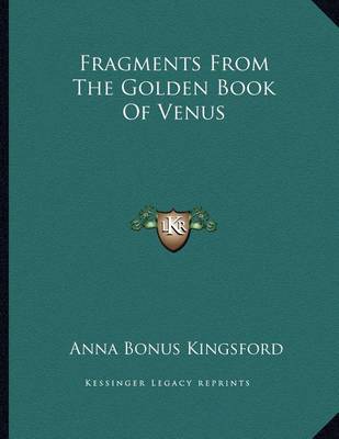 Book cover for Fragments from the Golden Book of Venus