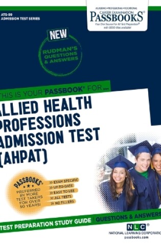 Cover of Allied Health Professions Admission Test (Ahpat) (Ats-99)