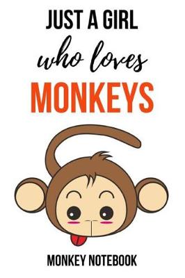 Book cover for Just A Girl Who Loves Monkeys