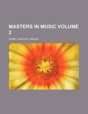 Book cover for Masters in Music Volume 2