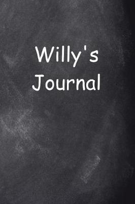 Cover of Willy Personalized Name Journal Custom Name Gift Idea Willy