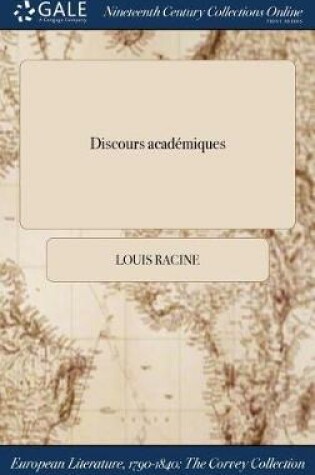 Cover of Discours Academiques