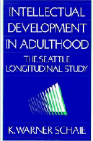 Cover of Intellectual Development in Adulthood