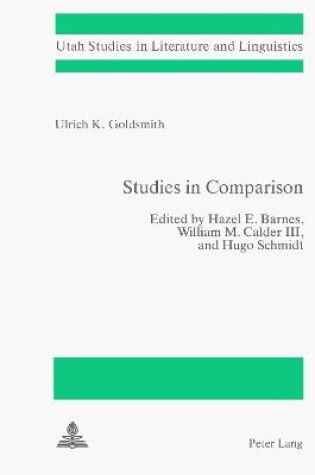 Cover of Studies in Comparison