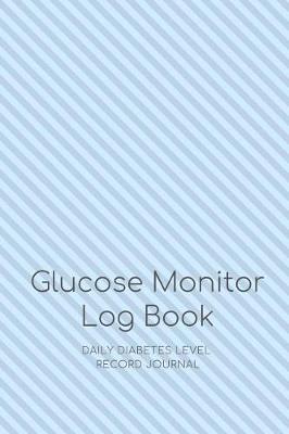 Book cover for 2 Year Diabetes Glucose Monitor Log Book