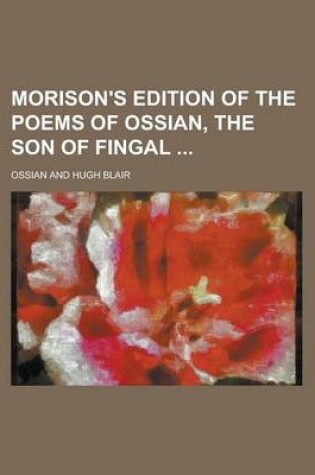 Cover of Morison's Edition of the Poems of Ossian, the Son of Fingal